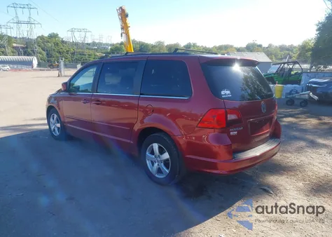 2011 Volkswagen Routan Se from USA, damaged, VIN 2V4RW3DG2BR691643